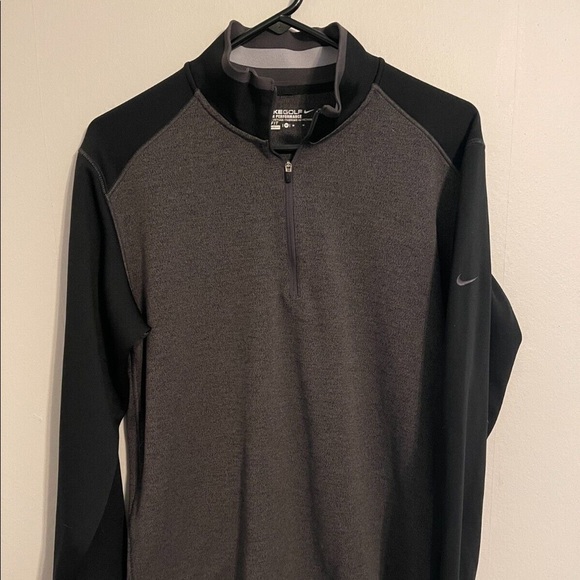 Nike Other - Nice black/gray color never worn. Quarter-zip pullover